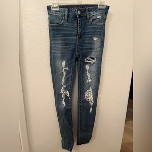 American eagle jean size 0